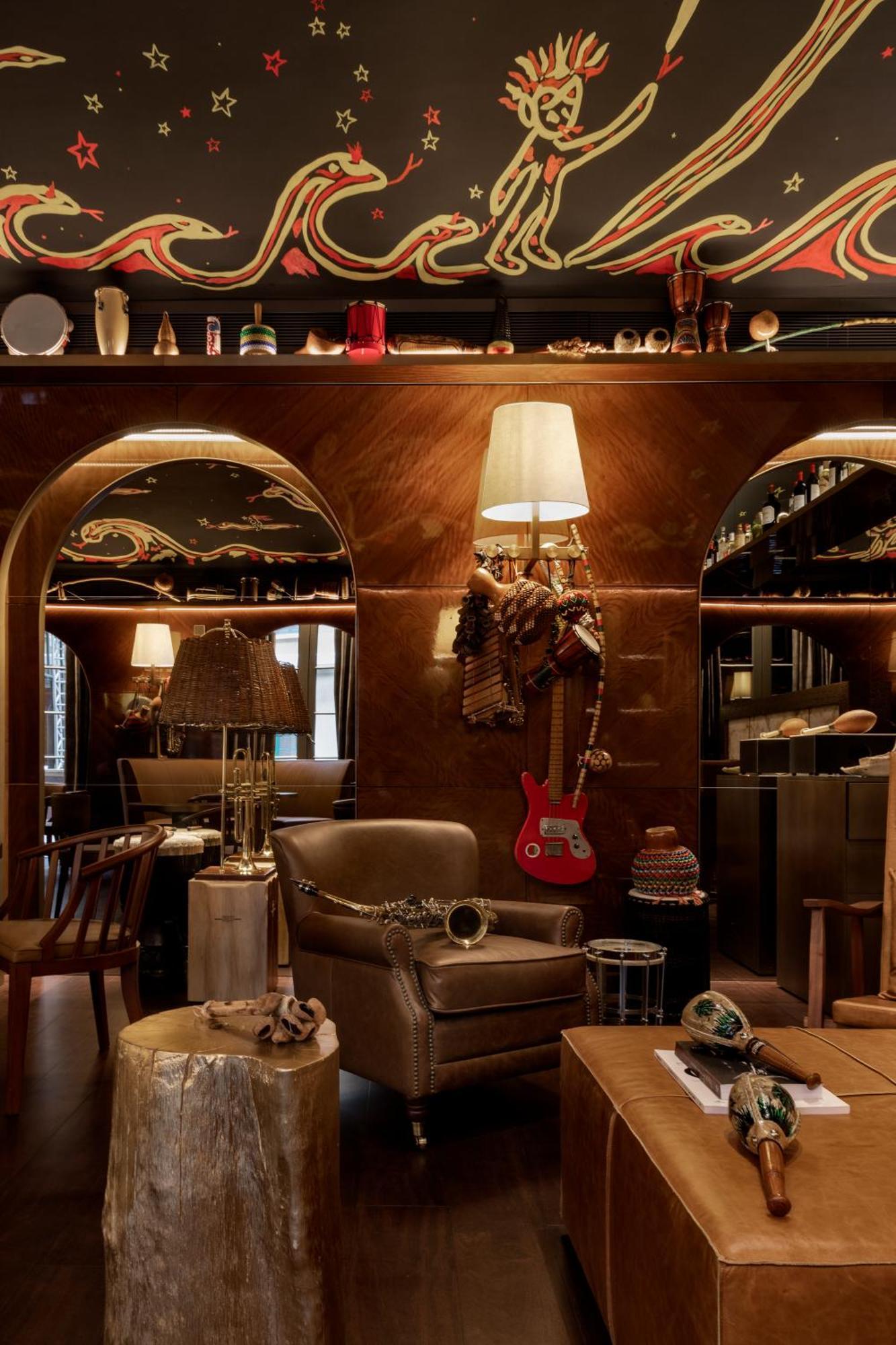 מלון Rosewood סאו פאולו מראה חיצוני תמונה The interior of the bar