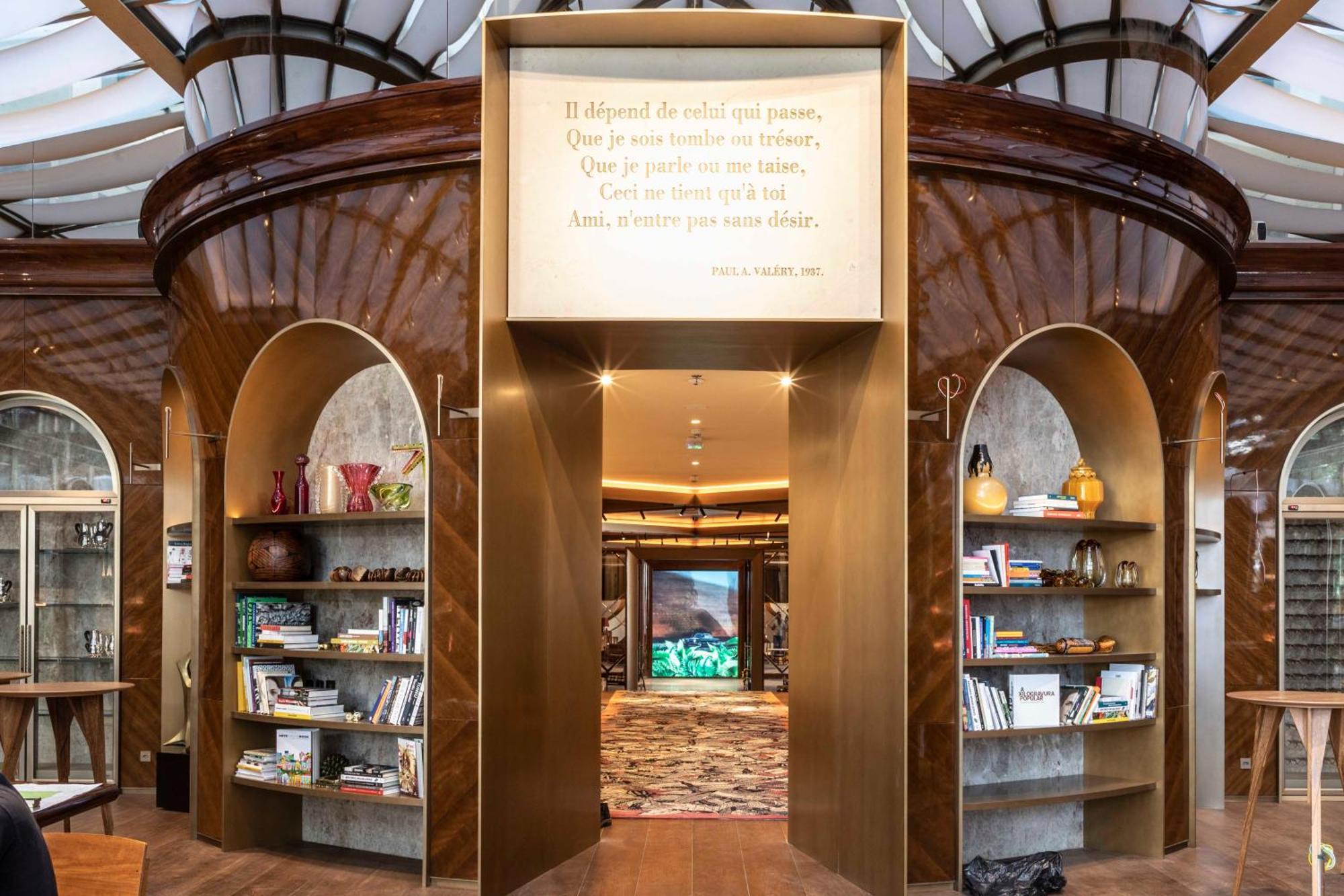 מלון Rosewood סאו פאולו מראה חיצוני תמונה Library on board