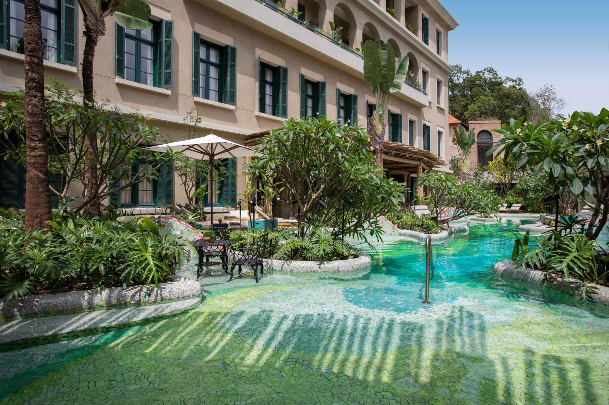 מלון Rosewood סאו פאולו מראה חיצוני תמונה The hotel's pool