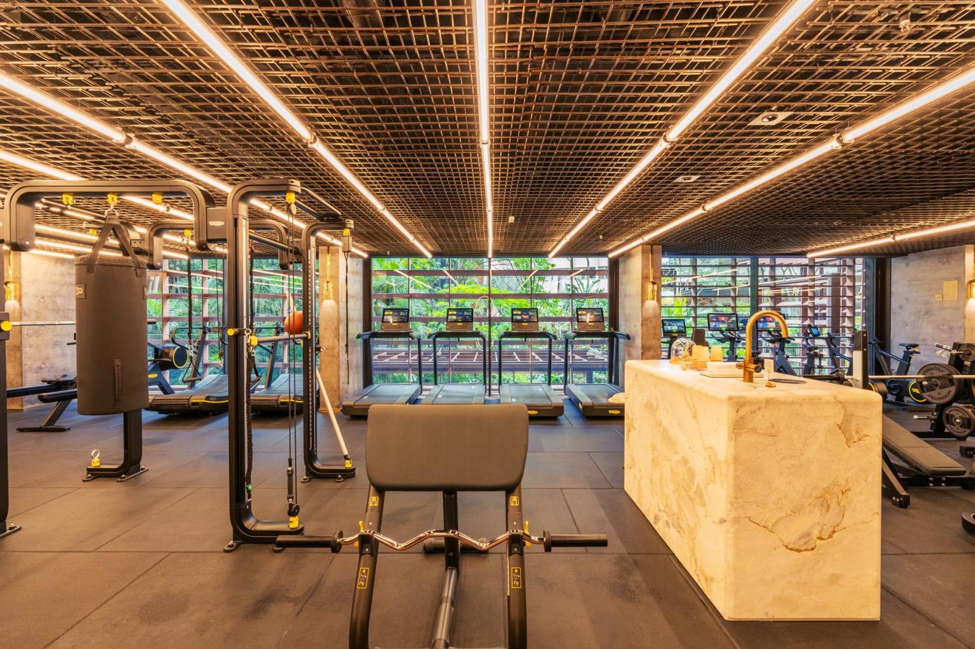 מלון Rosewood סאו פאולו מראה חיצוני תמונה The gym at the hotel