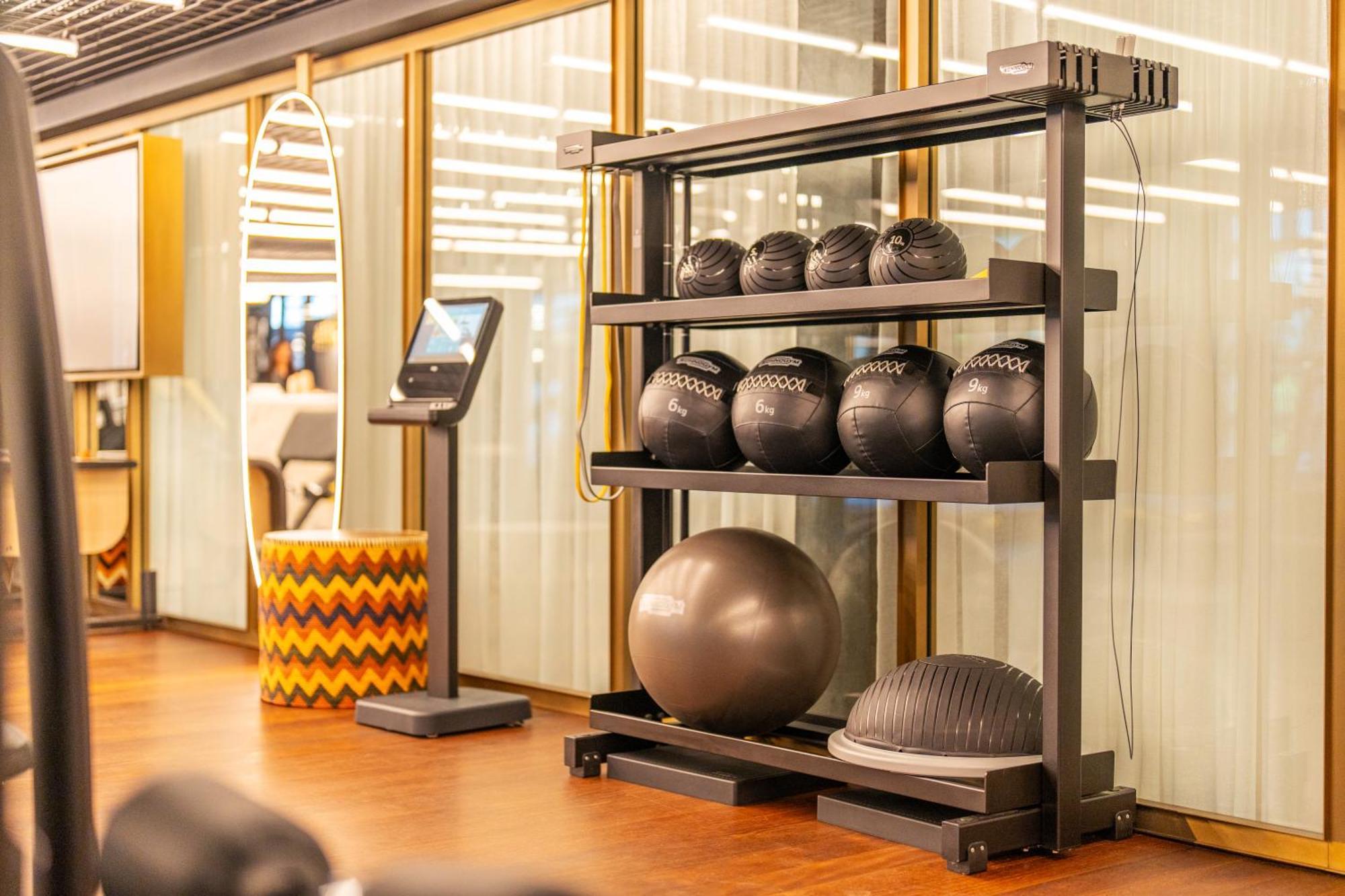מלון Rosewood סאו פאולו מראה חיצוני תמונה The gym at the hotel
